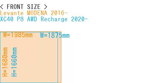 #Levante MODENA 2016- + XC40 P8 AWD Recharge 2020-